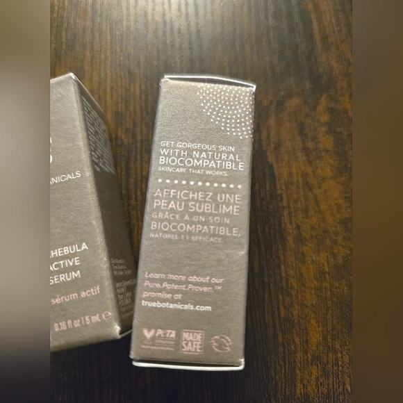 NIB! TRUE BOTANICALS, Chebula Active Serum, 5ml Each, BUNDLE of 2 - Picture 7 of 7